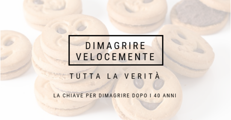 LA CHIAVE PER DIMAGRIRE VELOCEMENTE PER UOMINI DI OLTRE 40 ANNI